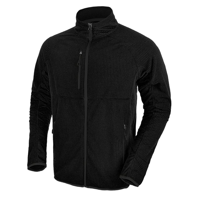 CHAQUETA OUTDOOR HOMBRE LENGA JKTH-1806 TEXTIL MICROPOLAR HYBRID-SHELL - 4