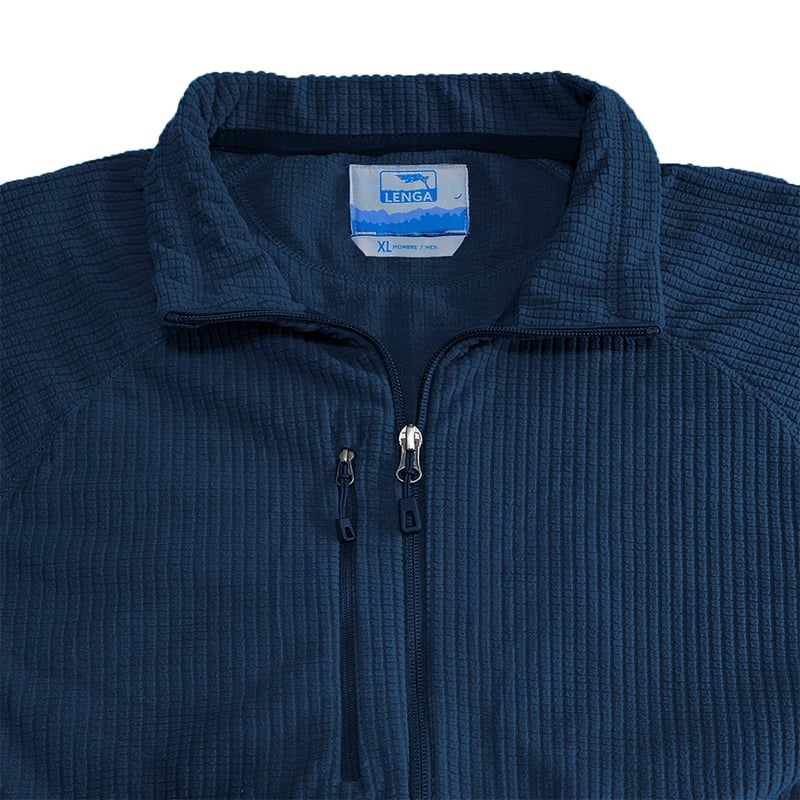 CHAQUETA OUTDOOR HOMBRE LENGA JKTH-1806 TEXTIL MICROPOLAR HYBRID-SHELL - 6