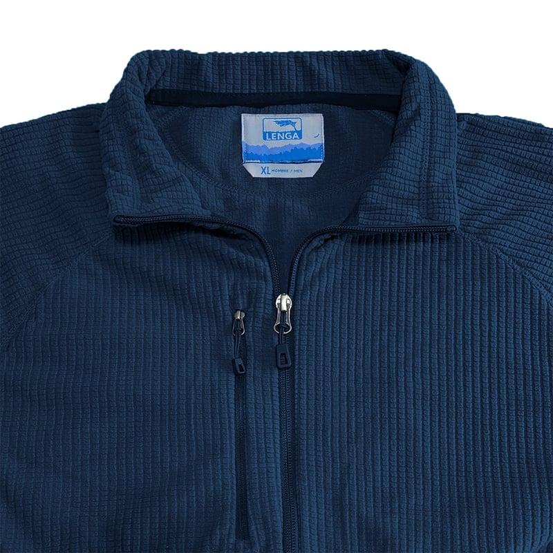 CHAQUETA OUTDOOR HOMBRE LENGA JKTH-1806 TEXTIL MICROPOLAR HYBRID-SHELL - 6