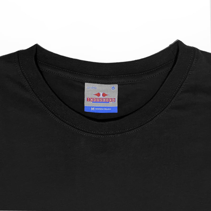 POLERA MUJER INDUSBORD PPM-210 ALGODÓN CUELLO REDONDO MANGA CORTA PREMIUM UVPRO - 3