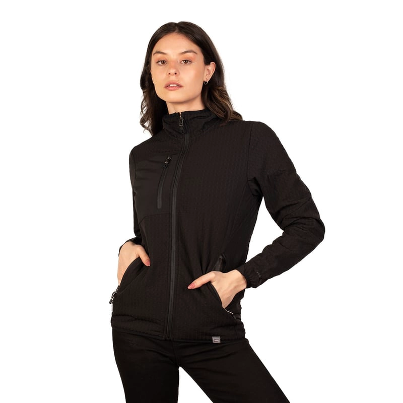 CHAQUETA OUTDOOR MUJER LENGA TEPA HYBRID-PRO TÉRMICA - 1