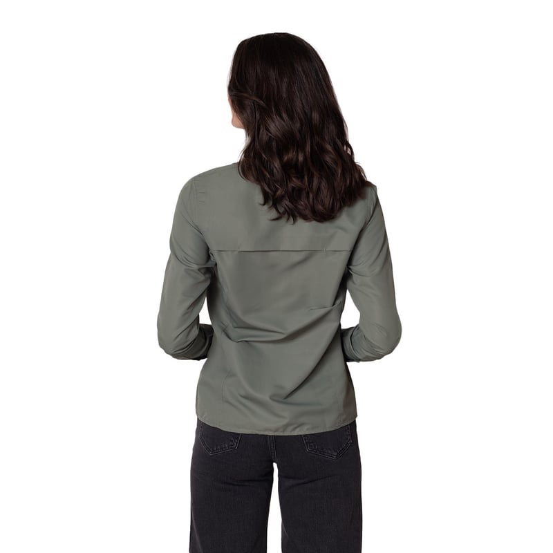 BLUSA OUTDOOR MUJER INDUSBORD BTD-06 RIPSTOP TACTEL DRY UV50 CERTIFICADA - 2