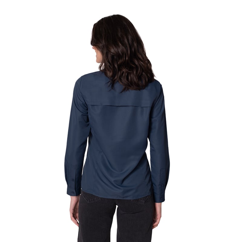 BLUSA OUTDOOR MUJER INDUSBORD BTD-06 RIPSTOP TACTEL DRY UV50 CERTIFICADA - 2