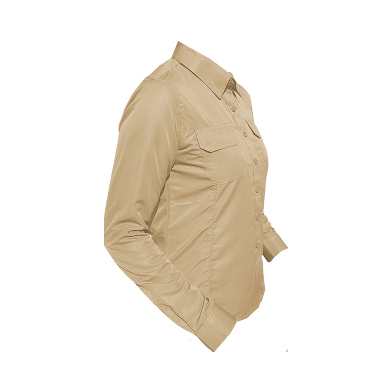 BLUSA OUTDOOR MUJER INDUSBORD BTD-06 RIPSTOP TACTEL DRY UV50 CERTIFICADA - 4