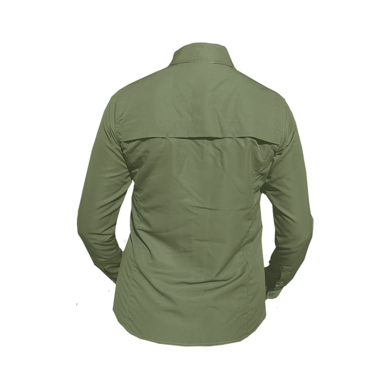 BLUSA OUTDOOR MUJER INDUSBORD BTD-06 RIPSTOP TACTEL DRY UV50 CERTIFICADA - 5