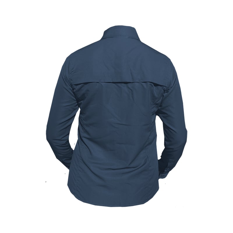 BLUSA OUTDOOR MUJER INDUSBORD BTD-06 RIPSTOP TACTEL DRY UV50 CERTIFICADA - 5