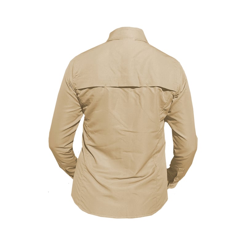 BLUSA OUTDOOR MUJER INDUSBORD BTD-06 RIPSTOP TACTEL DRY UV50 CERTIFICADA - 5