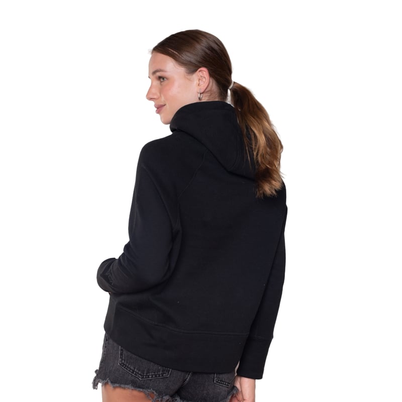POLERÓN MUJER LENGA MAITÉN CANGURO CON GORRO SUSTENTABLE - 2