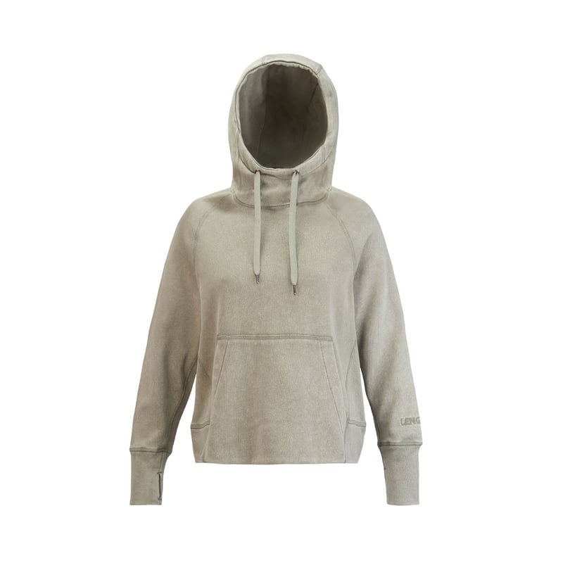 POLERÓN MUJER LENGA MAITÉN CANGURO CON GORRO SUSTENTABLE - 4