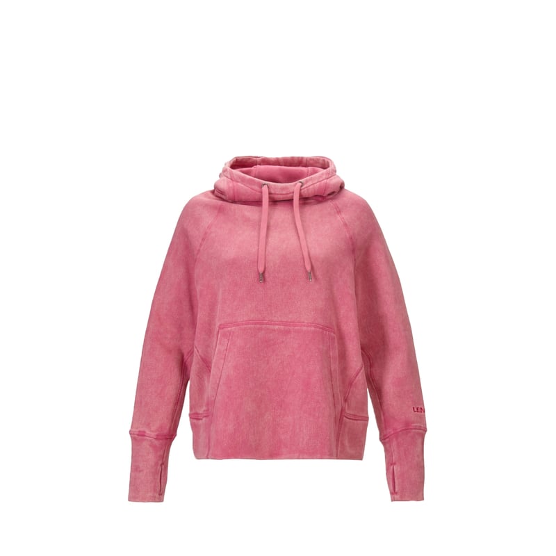 POLERÓN MUJER LENGA MAITÉN CANGURO CON GORRO SUSTENTABLE - 4