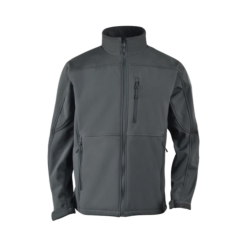 CHAQUETA HOMBRE INDUSBORD SOFTSHELL CUSTOM SERIES CON CIERRE - 1