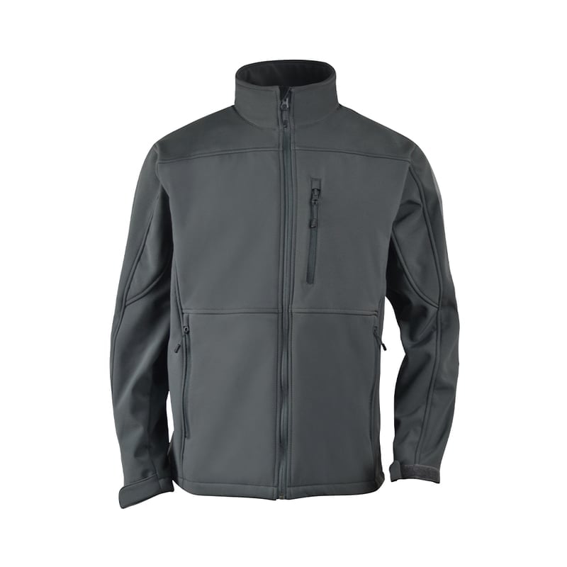 CHAQUETA HOMBRE INDUSBORD SOFTSHELL CUSTOM SERIES CON CIERRE - 1