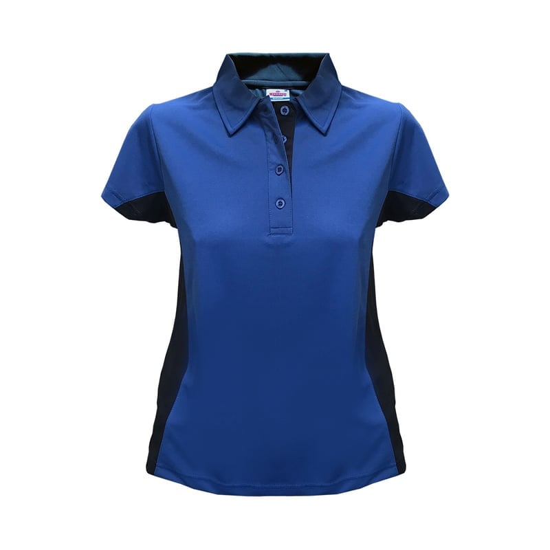 POLERA MUJER INDUSBORD DRYFIT CUSTOM BITONO UV50 CON CERTIFICACIÓN - 1