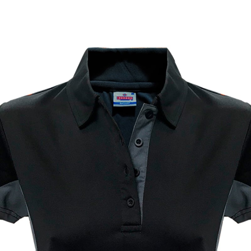 POLERA MUJER INDUSBORD DRYFIT CUSTOM BITONO UV50 CON CERTIFICACIÓN - 3