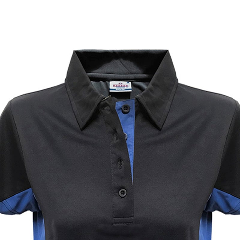 POLERA MUJER INDUSBORD DRYFIT CUSTOM BITONO UV50 CON CERTIFICACIÓN - 3