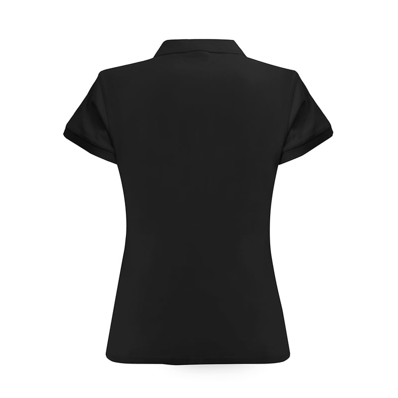 POLERA GOLF MUJER INDUSBORD PGM-210 ALGODÓN PIQUÉ PREMIUM TEXTURA SUAVE MANGA CORTA UV50 CERTIFICADA - 2