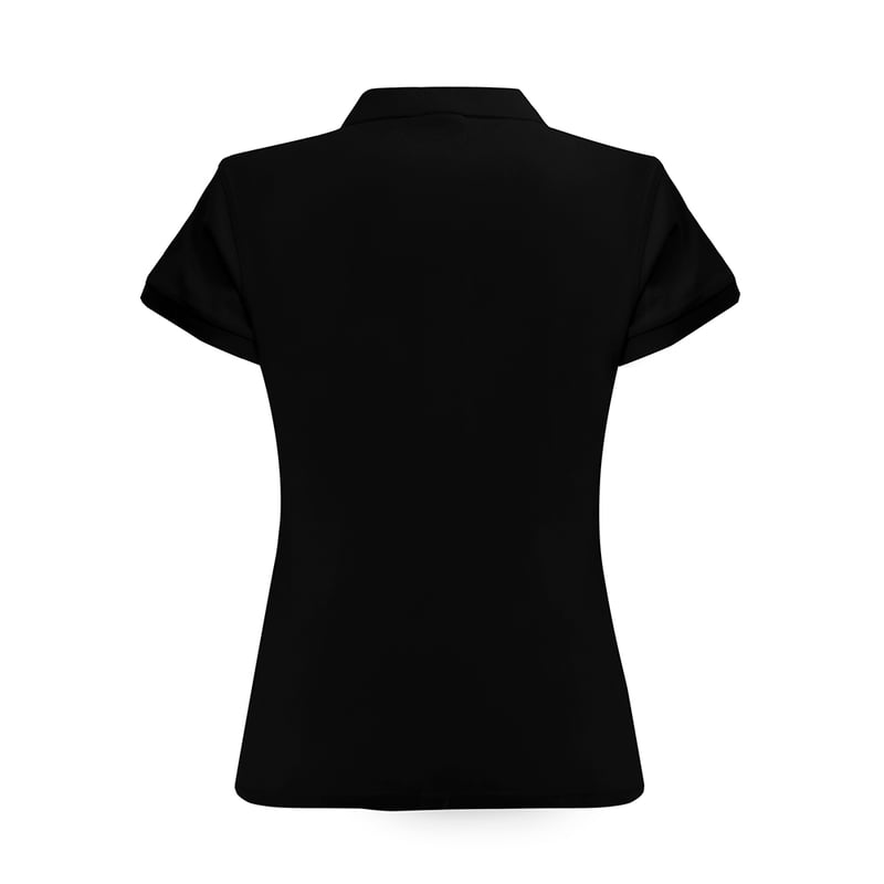 POLERA GOLF MUJER INDUSBORD PGM-210 ALGODÓN PIQUÉ PREMIUM TEXTURA SUAVE MANGA CORTA UV50 CERTIFICADA - 2