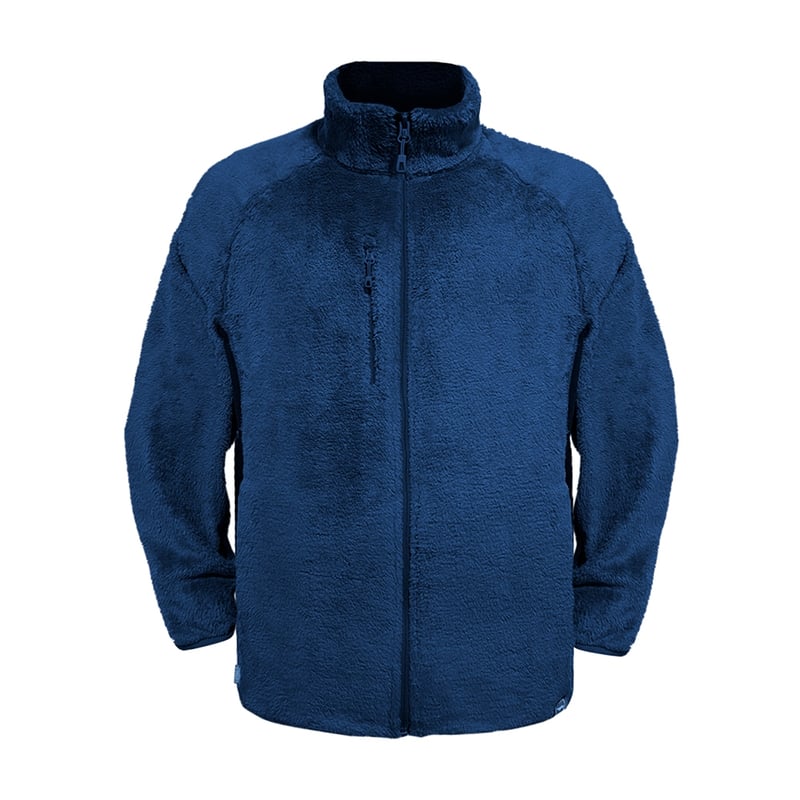 CHAQUETA OUTDOOR HOMBRE LENGA FURRY GREY MICROPOLAR ® CIERRES YKK® - 3