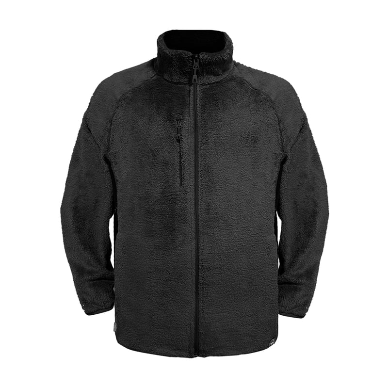 CHAQUETA OUTDOOR HOMBRE LENGA FURRY GREY MICROPOLAR ® CIERRES YKK® - 3