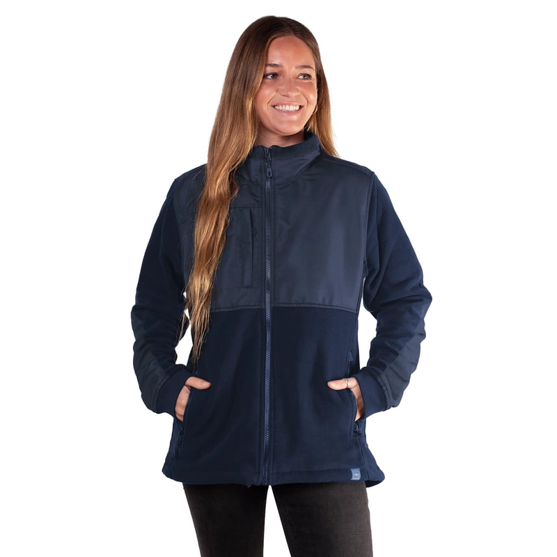 CHAQUETA POLAR TELA ECO-CIRCLE SUSTENTABLE MUJER - 1