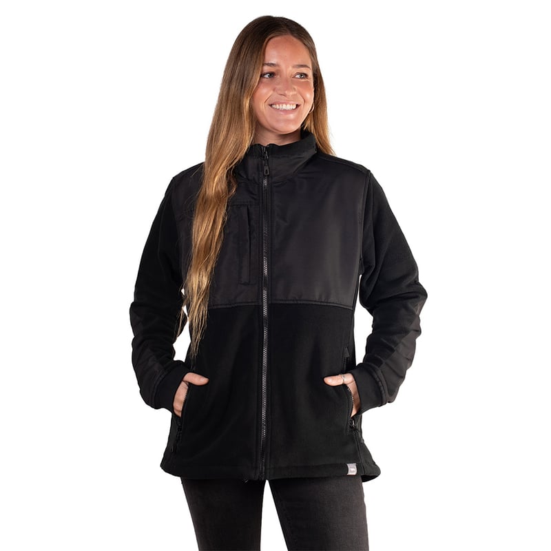 CHAQUETA POLAR TELA ECO-CIRCLE SUSTENTABLE MUJER - 1