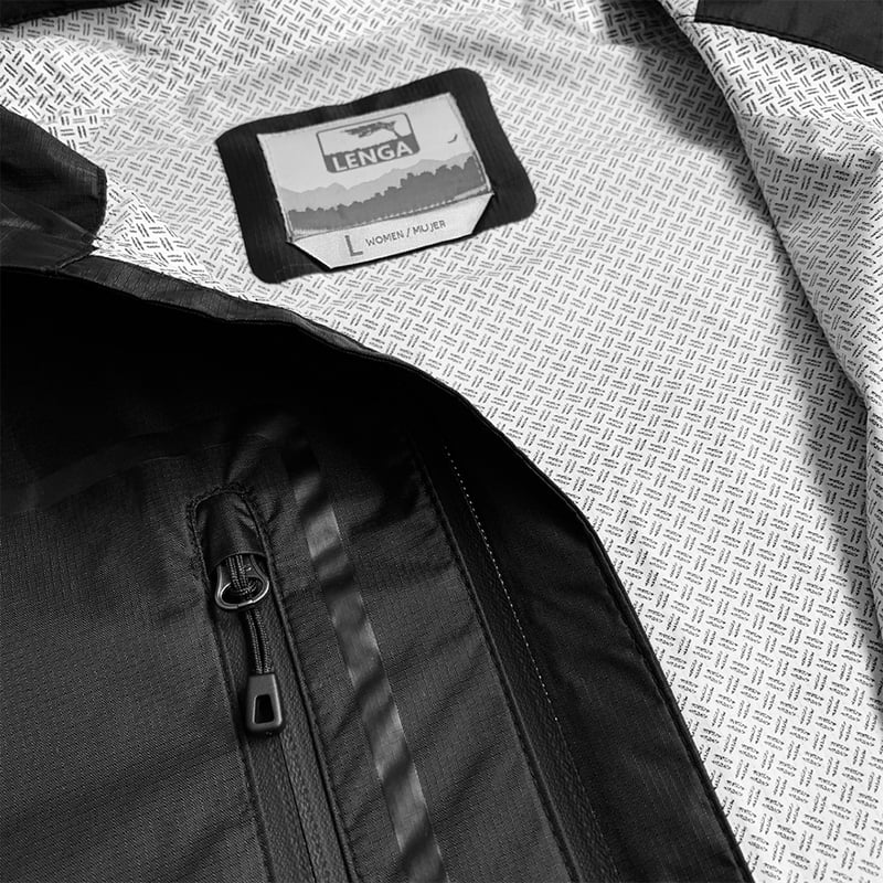 CHAQUETA OUTDOOR MUJER LENGA RJTM-21 TEXTIL IMPERMEABLE TRAUMEN HYDRA-PRO ® - 4