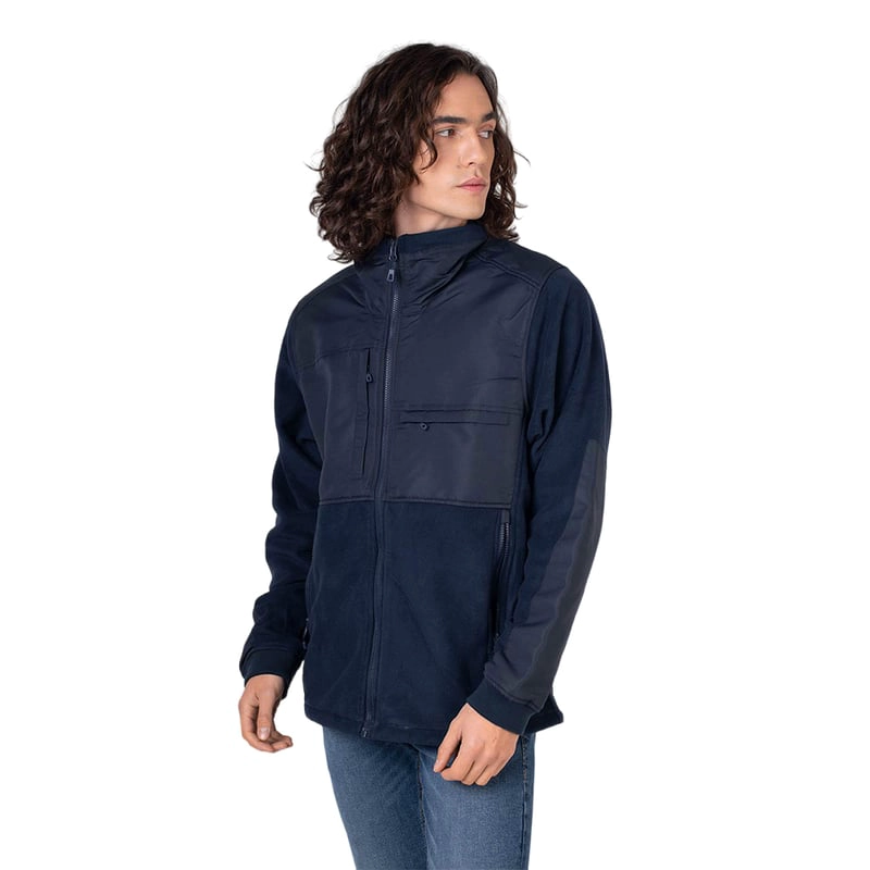 CHAQUETA POLAR TELA ECO-CIRCLE SUSTENTABLE HOMBRE._ - 1