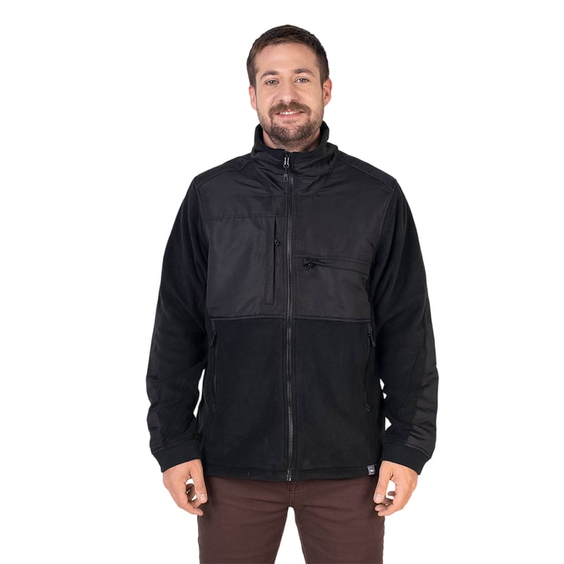 LENGA CHAQUETA POLAR TELA ECO-CIRCLE SUSTENTABLE HOMBRE._