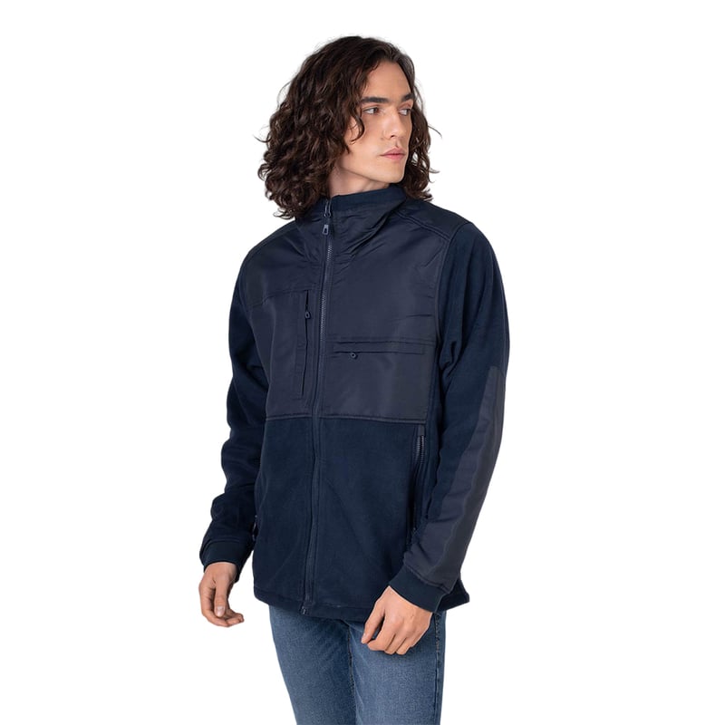 CHAQUETA POLAR TELA ECO-CIRCLE SUSTENTABLE HOMBRE._ - 1