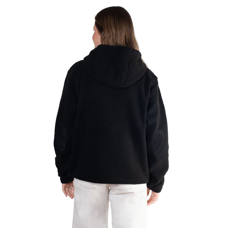 POLERÓN OUTDOOR MUJER LENGA PUYA CHAQUETA POLAR SHERPA CON CAPUCHA ® - 4
