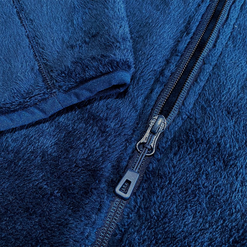 CHAQUETA OUTDOOR MUJER LENGA FURRY GREY MICROPOLAR ® CIERRES YKK® - 6