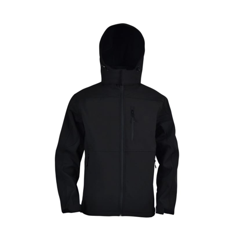 CHAQUETA HOMBRE INDUSBORD SOFTSHELL CUSTOM SERIES CON CAPUCHA CON CIERRE YKK - 1