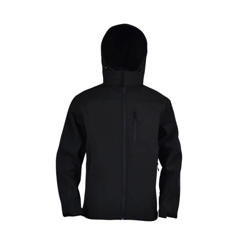 CHAQUETA HOMBRE INDUSBORD SOFTSHELL CUSTOM SERIES CON CAPUCHA CON CIERRE YKK - 1