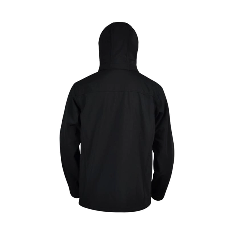 CHAQUETA HOMBRE INDUSBORD SOFTSHELL CUSTOM SERIES CON CAPUCHA CON CIERRE YKK - 3