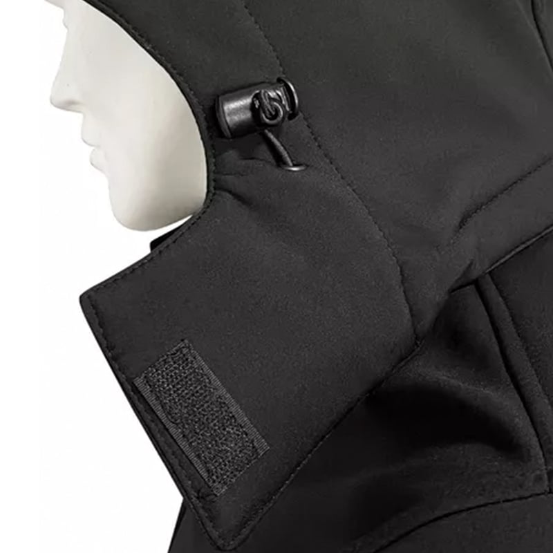 CHAQUETA HOMBRE INDUSBORD SOFTSHELL CUSTOM SERIES CON CAPUCHA CON CIERRE YKK - 6