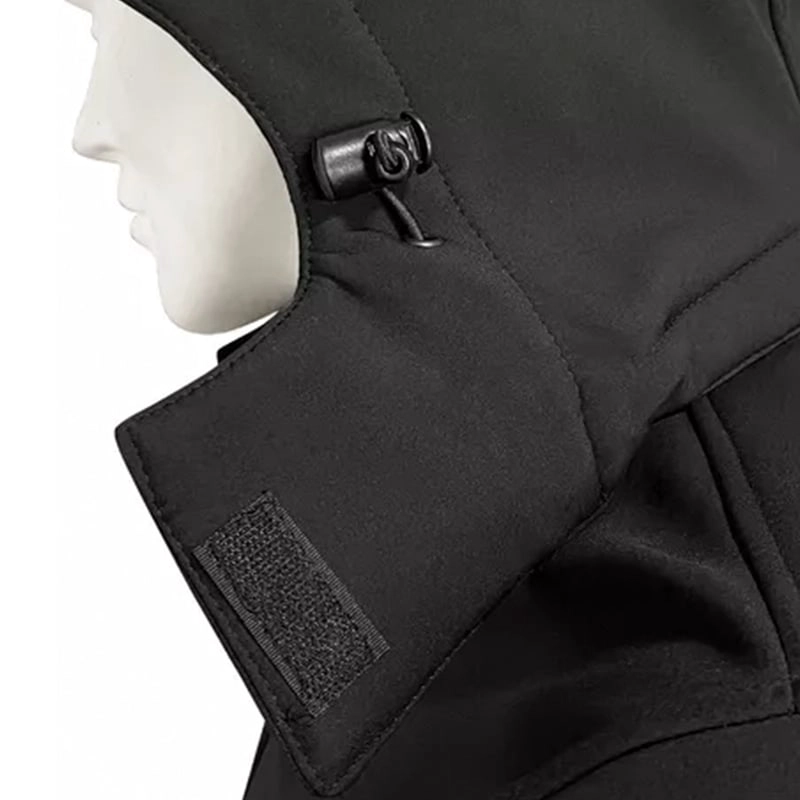 CHAQUETA HOMBRE INDUSBORD SOFTSHELL CUSTOM SERIES CON CAPUCHA CON CIERRE YKK - 6