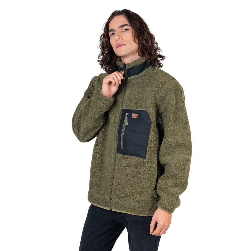 LENGA CHAQUETA OUTDOOR HOMBRE LENGA CSH-22 N SHERPA TÉRMICA BRÜGGEN ® CIERRES YKK®