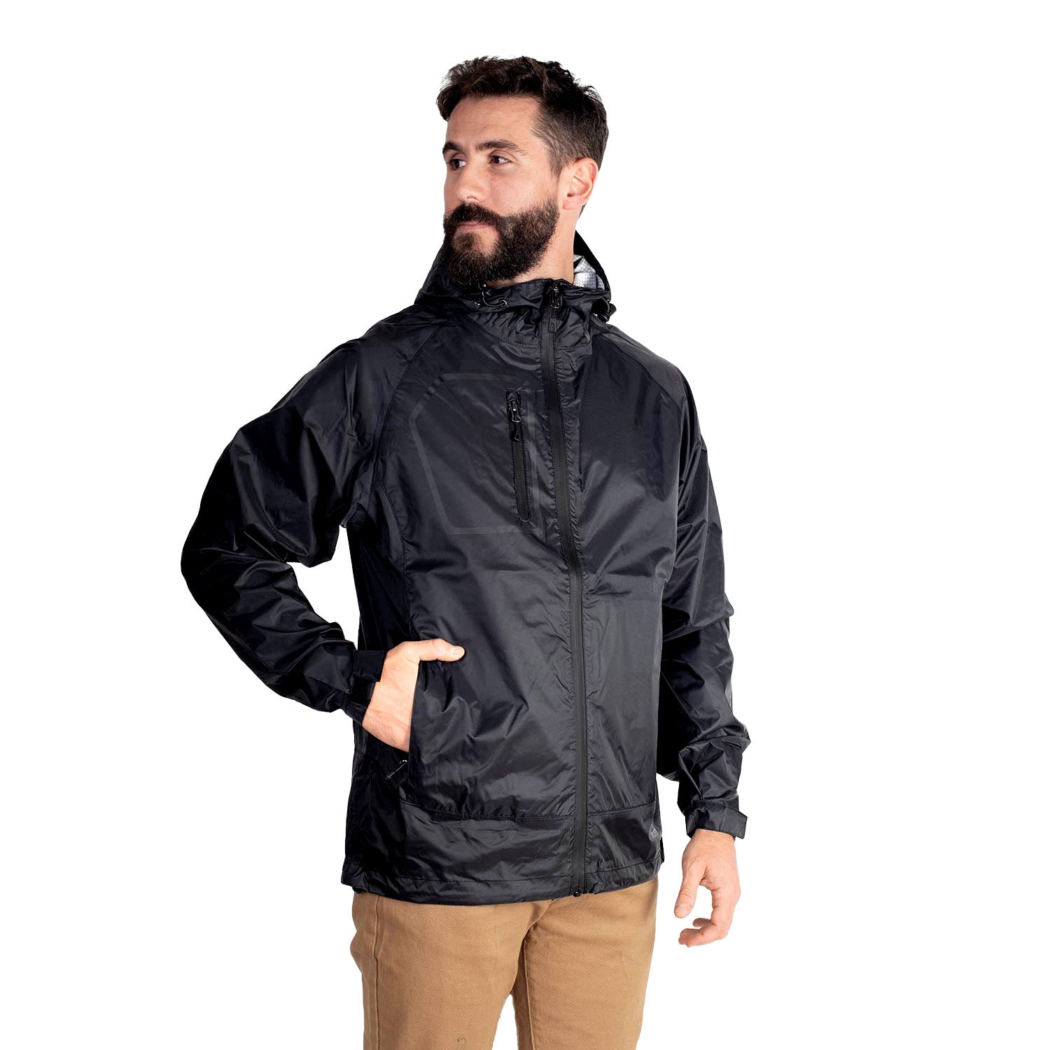 CHAQUETA IMPERMEABLE HOMBRE TRAUMEN HYDRA-PRO LENGA®.- - 1
