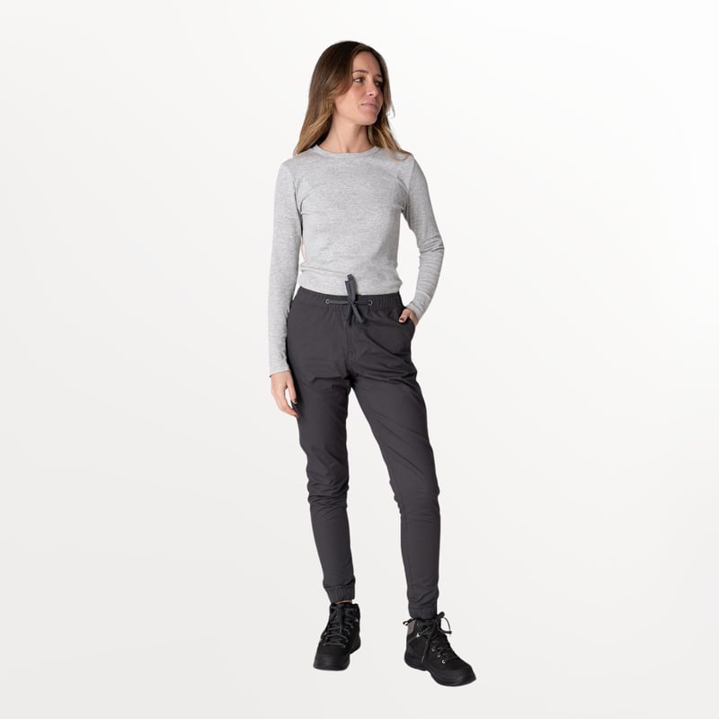 PANTALÓN JOGGER ALGODÓN ORGÁNICO DE MUJER BUDI LENGA® - 1