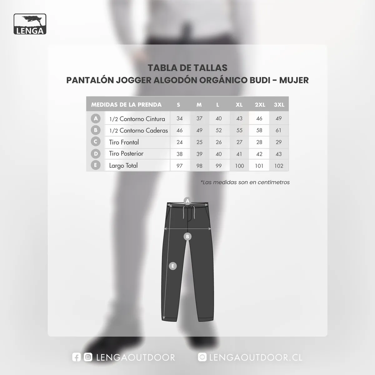 PANTALÓN JOGGER ALGODÓN ORGÁNICO DE MUJER BUDI LENGA® - 5