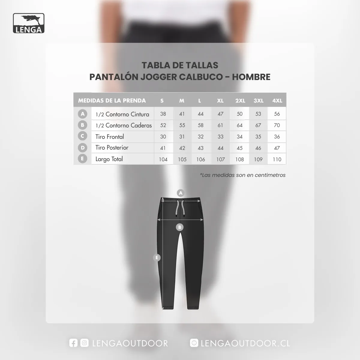 PANTALÓN JOGGER DE HOMBRE ALGODÓN ORGÁNICO CALBUCO DE LENGA® - 6