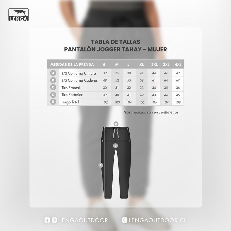 PANTALÓN JOGGER DE MUJER ALGODÓN ORGÁNICO TAHAY DE LENGA® - 6
