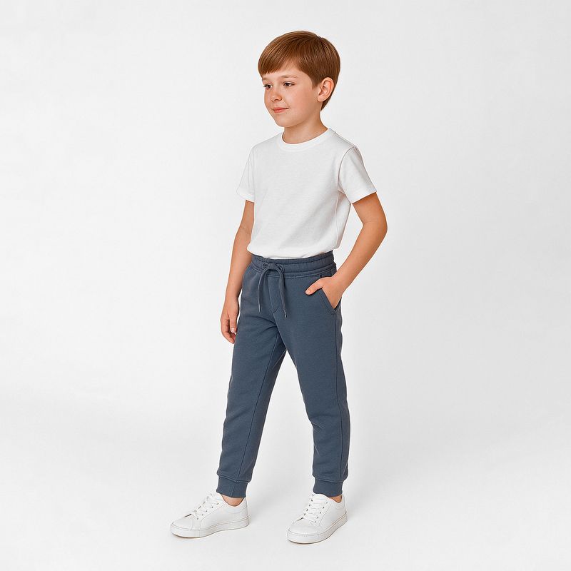 PANTALÓN JOGGER NIÑO UNISEX ALGODÓN ORGÁNICO PUDÚ LENGA® - 1