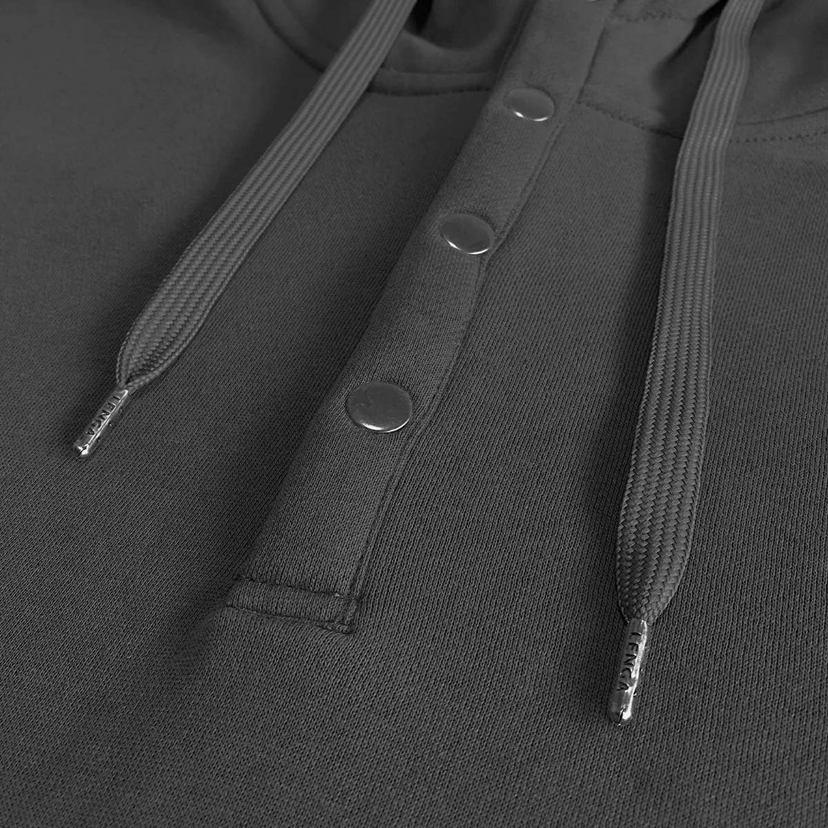 POLERÓN HOMBRE CON CAPUCHA Y BOTONES ALGODÓN ORGÁNICO FITZ ROY LENGA® - 3