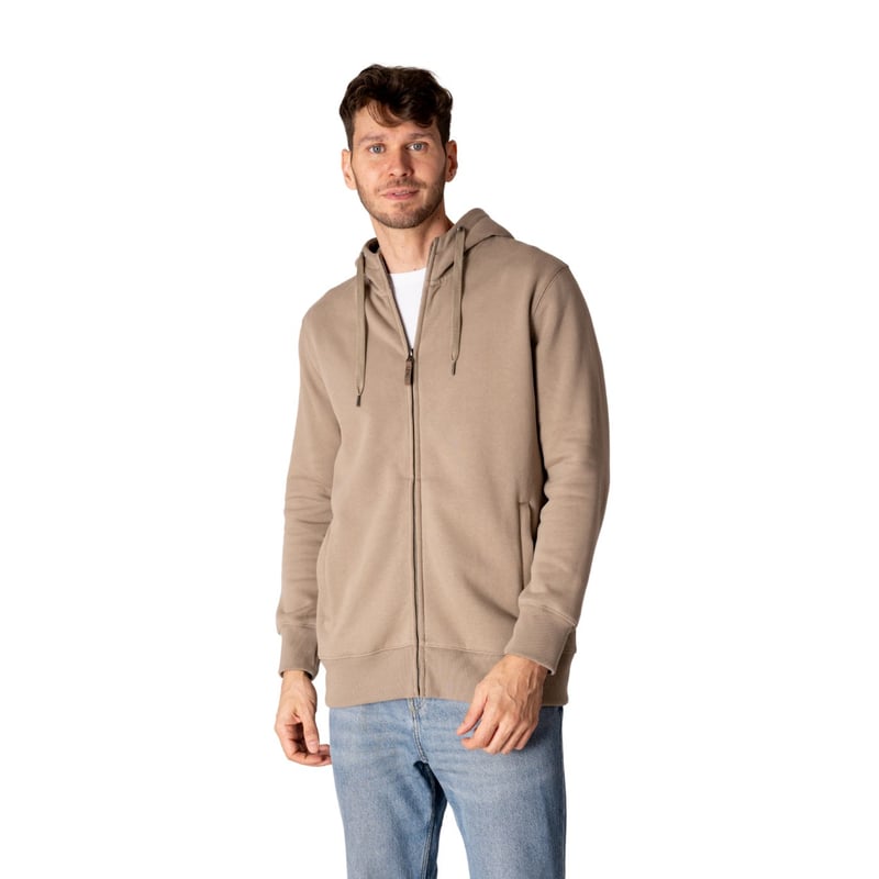 POLERÓN HOMBRE CON GORRO Y CIERRES YKK® ALGODÓN ORGÁNICO PEHOE LENGA® - 1