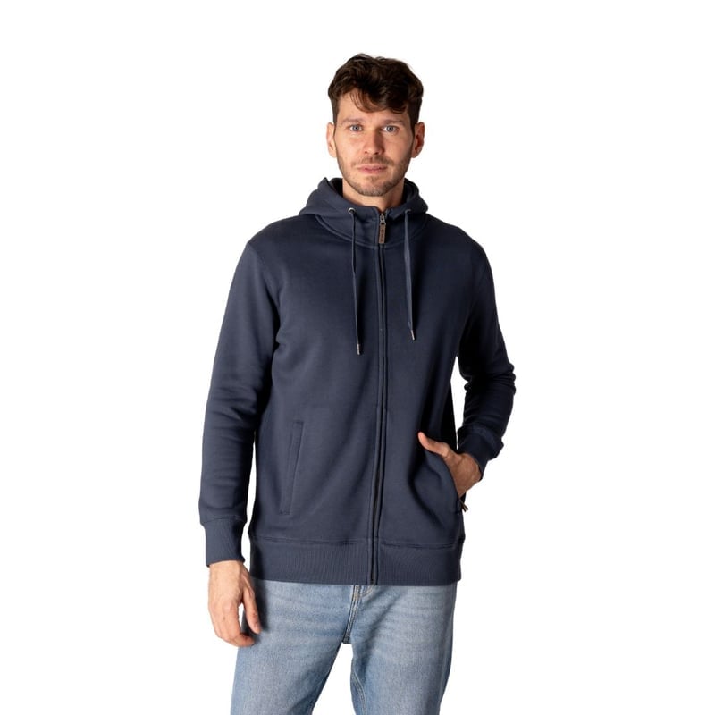 POLERÓN HOMBRE CON GORRO Y CIERRES YKK® ALGODÓN ORGÁNICO PEHOE LENGA® - 1