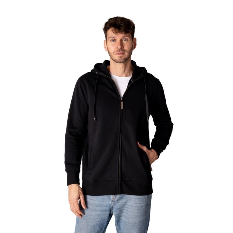 POLERÓN HOMBRE CON GORRO Y CIERRES YKK® ALGODÓN ORGÁNICO PEHOE LENGA® - 1