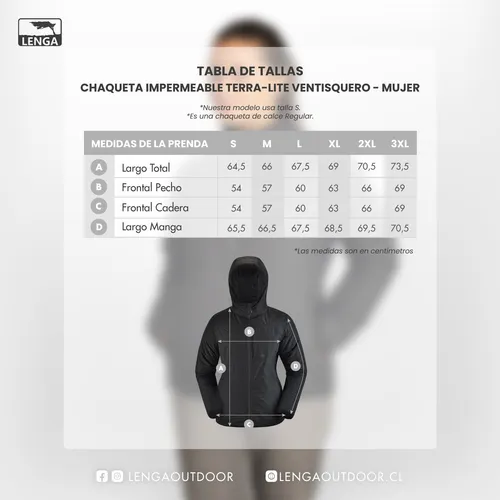 PARKA TÉRMICA MUJER IMPERMEABLE WATERPROOF VENTISQUERO LENGA® - 6