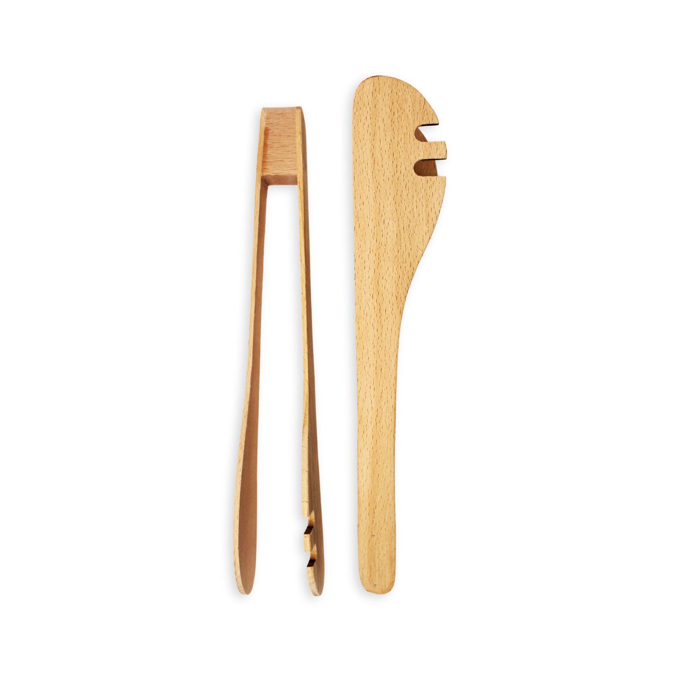 SET 2 PINZAS DE MADERA DE HAYA PARA SERVIR KAWI® - 1
