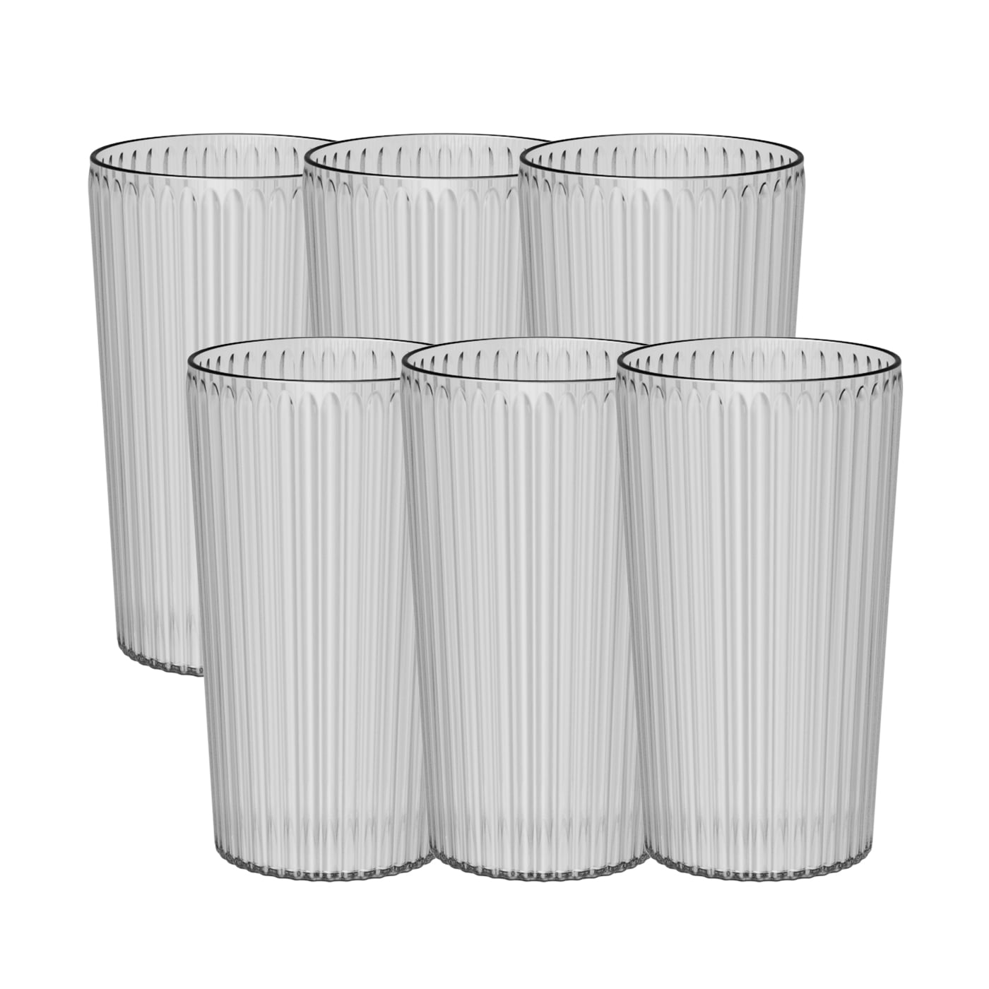 PACK 6 UNIDADES VASOS 480ML SUSTENTABLES MALMÖ KAWI® - 1